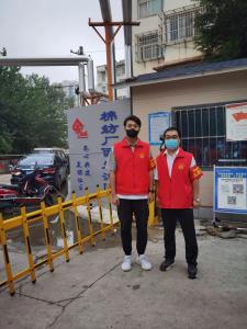 市文旅集團(tuán)一線戰(zhàn)“疫”之：“帥飛了”組合秒變“救火勇士”，“暖心”大白全心全意為居民服務(wù)